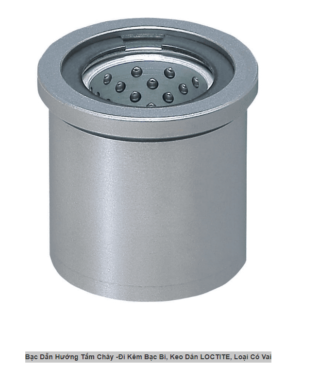 12-Bạc Dẫn Hướng Tấm Chày -Đi Kèm Bạc Bi, Keo Dán LOCTITE, Loại Có Vai